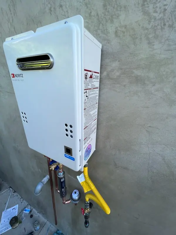 Tankless water heater installation for Sanger homes